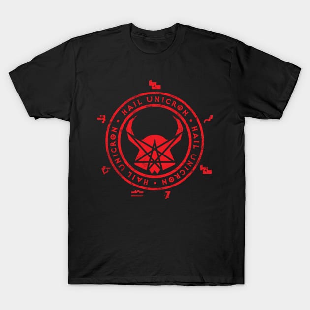 TF - Unigram (red) T-Shirt by DEADBUNNEH